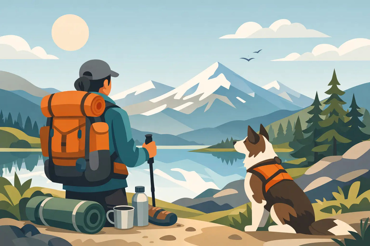 Packlista för fjällvandring med hund