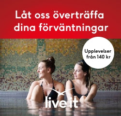 Live it – Upplevelsepresenter över hela Sverige