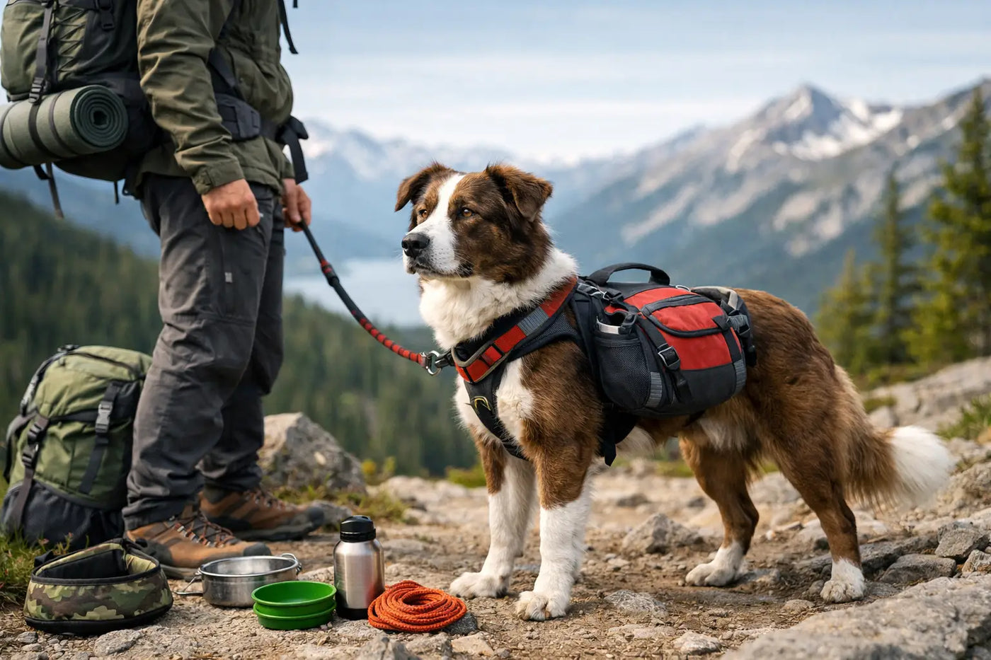 Guide till vandringsutrustning för hund