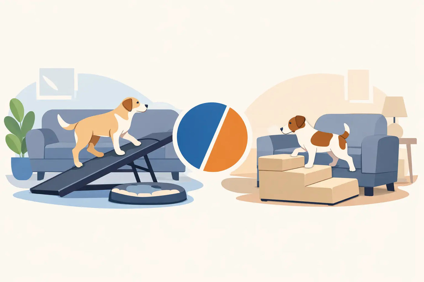 Dog ramp versus stairs - vad passar bäst?