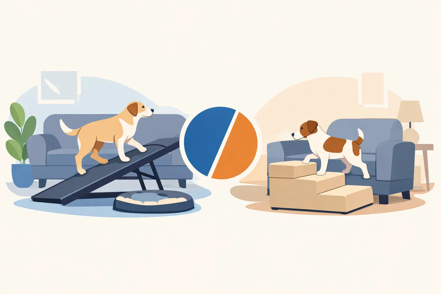 Dog ramp versus stairs - vad passar bäst?