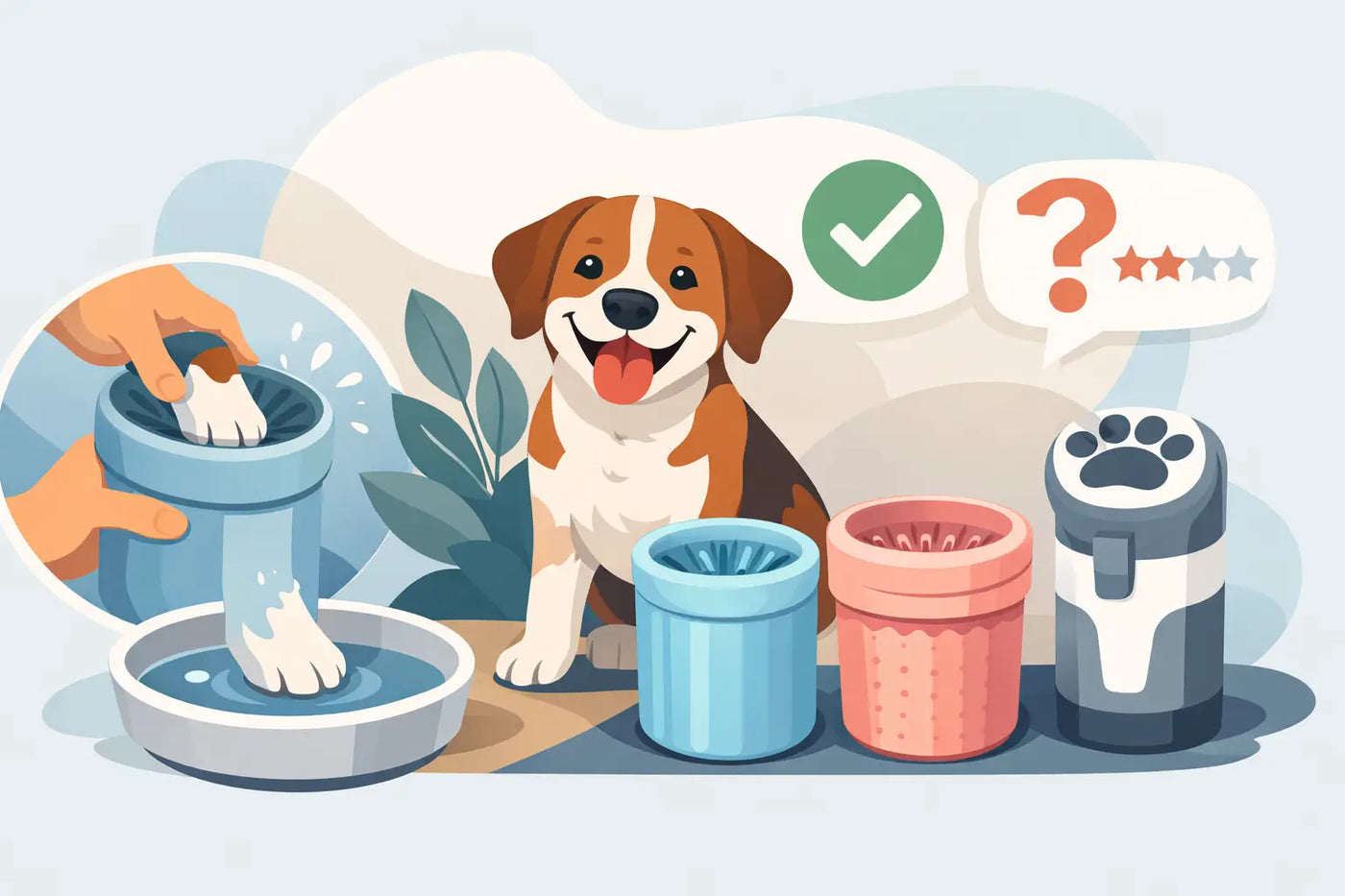 Dog paw cleaner review - vad är värt att köpa?