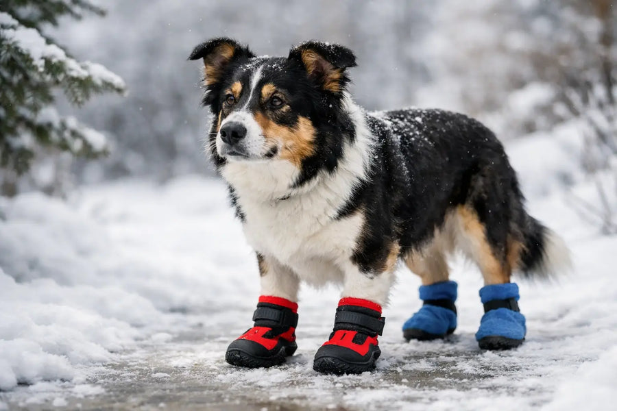 Hundskor eller tassockor på vintern för din hund?