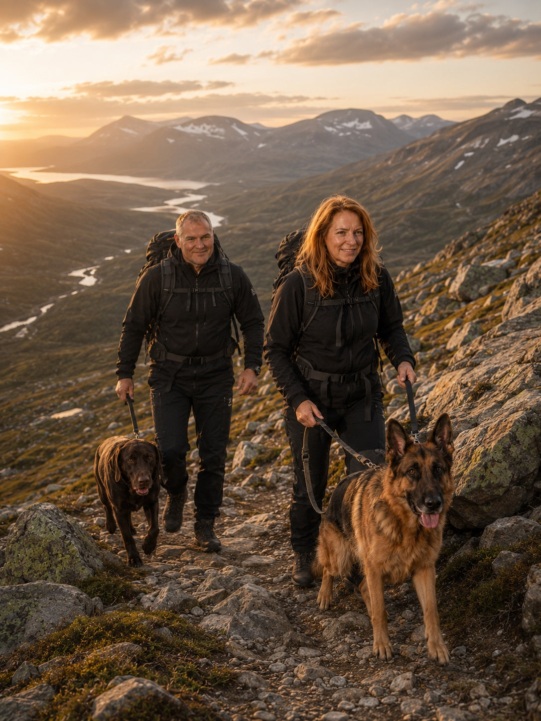 Fjällvandring med hundar